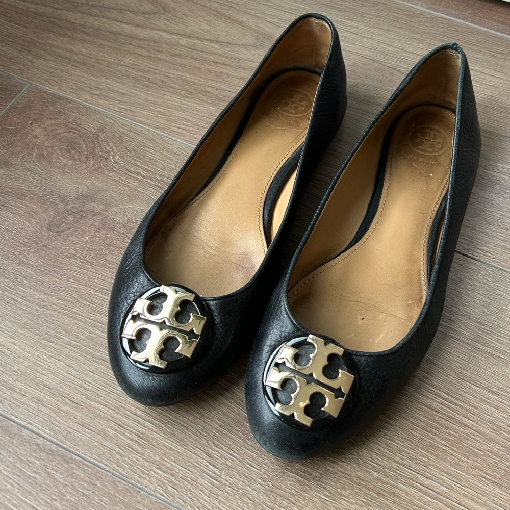 Tory Burch Leather Ballet Flats